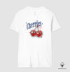 Camiseta Algodaão Peruano - Brinde a vida - Cherries