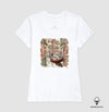 Camiseta Algodão Peruano Passeio de Gôndola | Coleção Verão Europeu | Branco