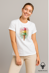 Camiseta Algodão Peruano Gelato dos Sonhos | Coleção Verão Europeu | Branco | Preto | Azul