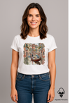 Camiseta Algodão Peruano Passeio de Gôndola | Coleção Verão Europeu | Branco